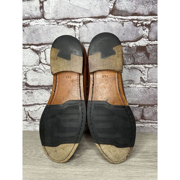 G.H. Bass & Co. Brown Leather Slip On Penny Loafers Dress Shoes Men 7.5M US/40.5 - Picture 10 of 16